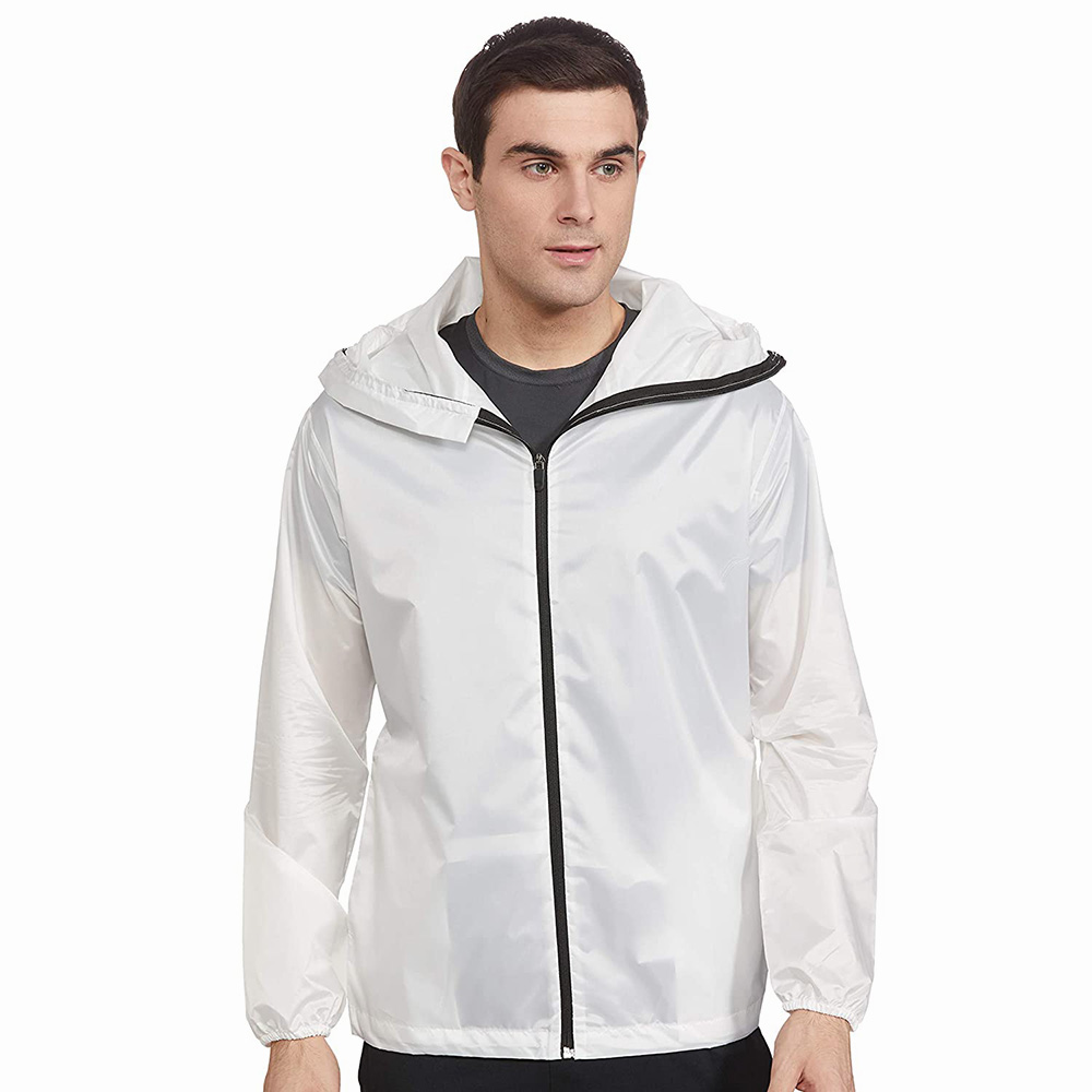 Improvment Sports Summer Hiking Farm Work Rain Jacket Man PU Hooded Rainsuit Pants Outdoor Hunter Fashion Mens Raincoat